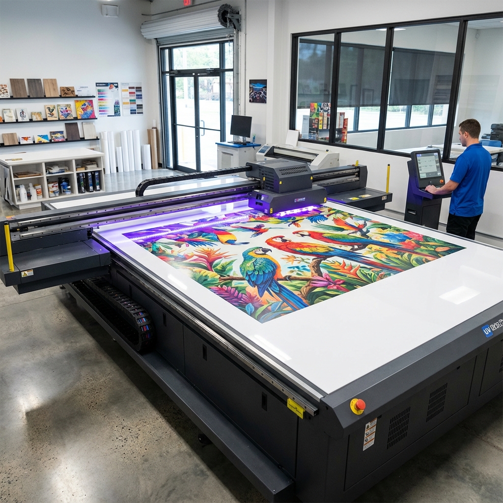 UV Flatbed Printing